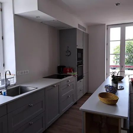 Superbe T3 Au Centre .parking 昂代